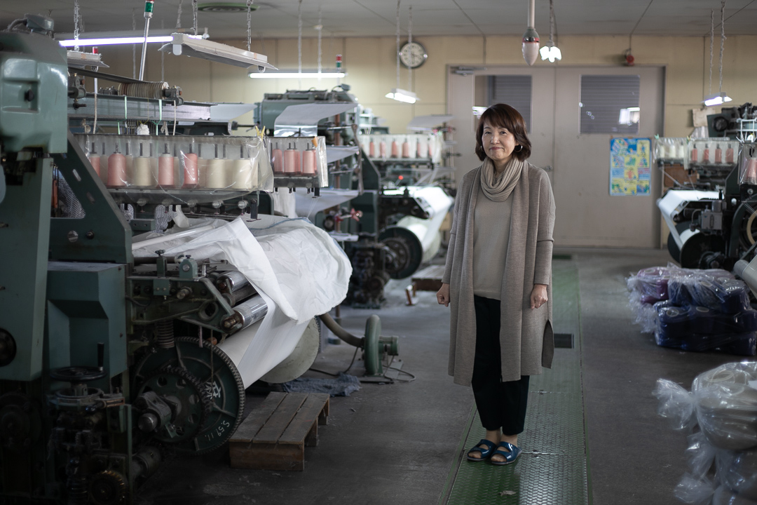 滋賀県麻工場の社会見学