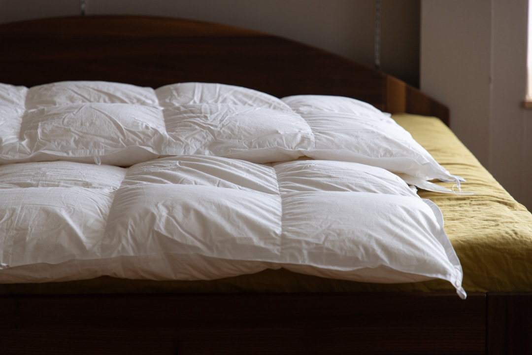 ドイツ製羽毛布団(リフォーム後) - 快眠屋おの<公式サイト> ドイツ製羽毛布団(リフォーム後)