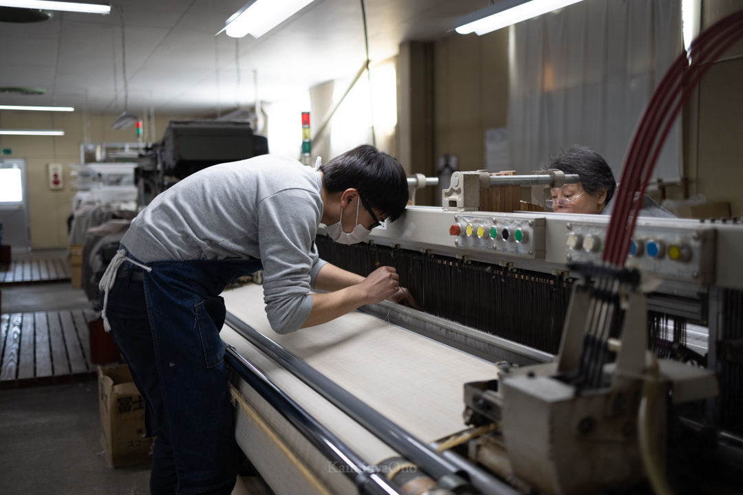 本麻近江縮み工場 - 快眠屋おの<公式サイト> 本麻近江縮み工場